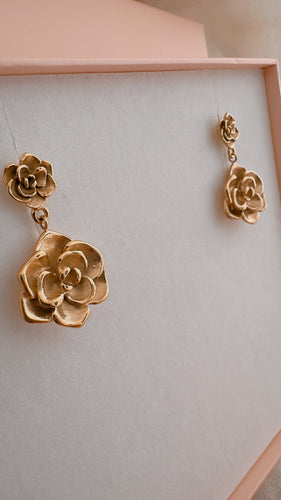 CAMELLIA EARRINGS